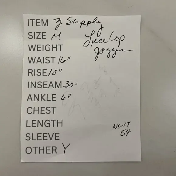 Z Supply Lace Up Jogger Women’s Size M Washed Gray Fleece Soft Tapered Ankle NEW - Picture 11 of 11